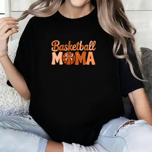 Funny Basketball Mama Tee, Mothers Day Gift, Trendy Basketball Mom Shirt, Basketball Lover Mom Tee, Basketball Lover Gift