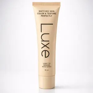 2026 1pcs Luxe Color Changing Foundation for Women – Instantly Adapts to Your Skin Tone – Buildable Light-to-Medium, Medium Dark-to-Dark, Coverage – 12-Hour Wear – Natural Dewy Finish
