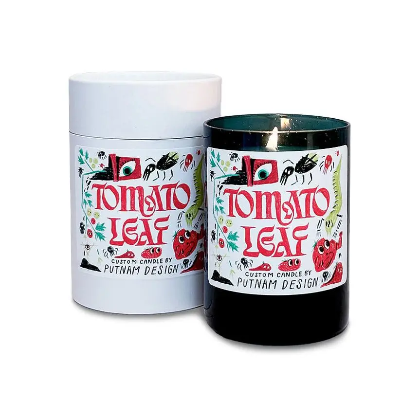 Tomato Leaf Candle