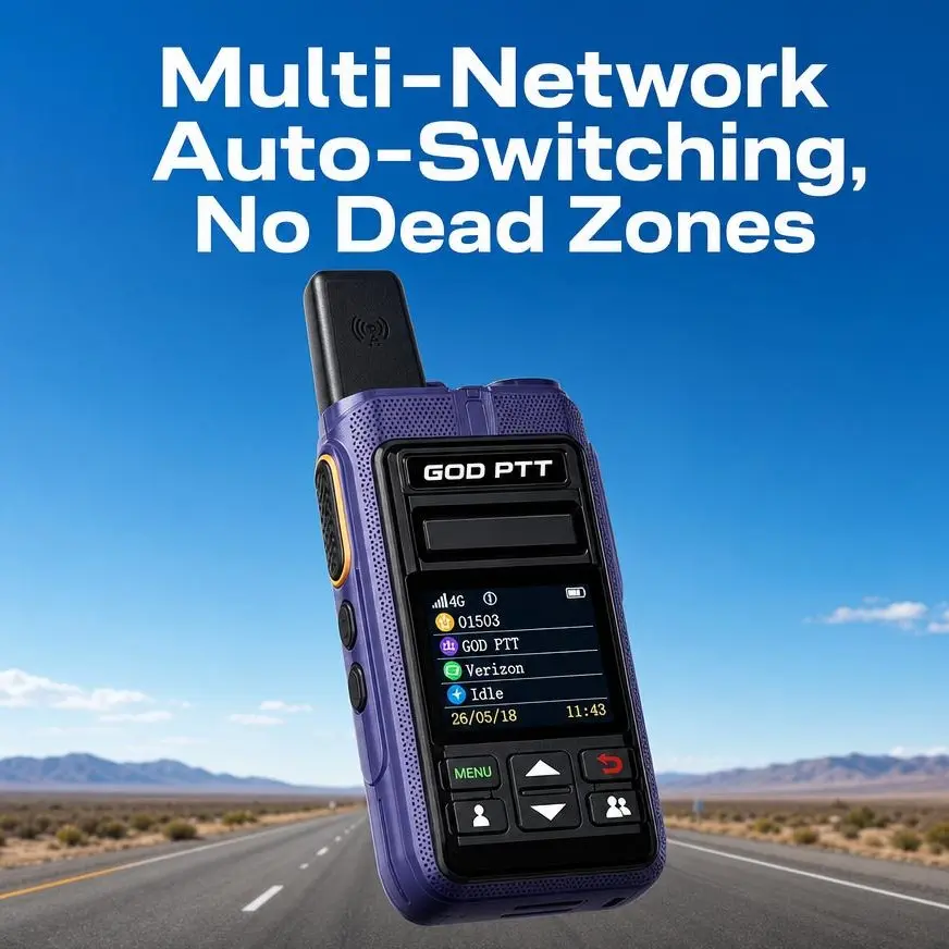 4G Rugged Portable Team Communicator Pre-Activated SIM Ready Out of Box Exclusive APP Controllable Long Distance Work Intercom All US States Fast Shipping Audio