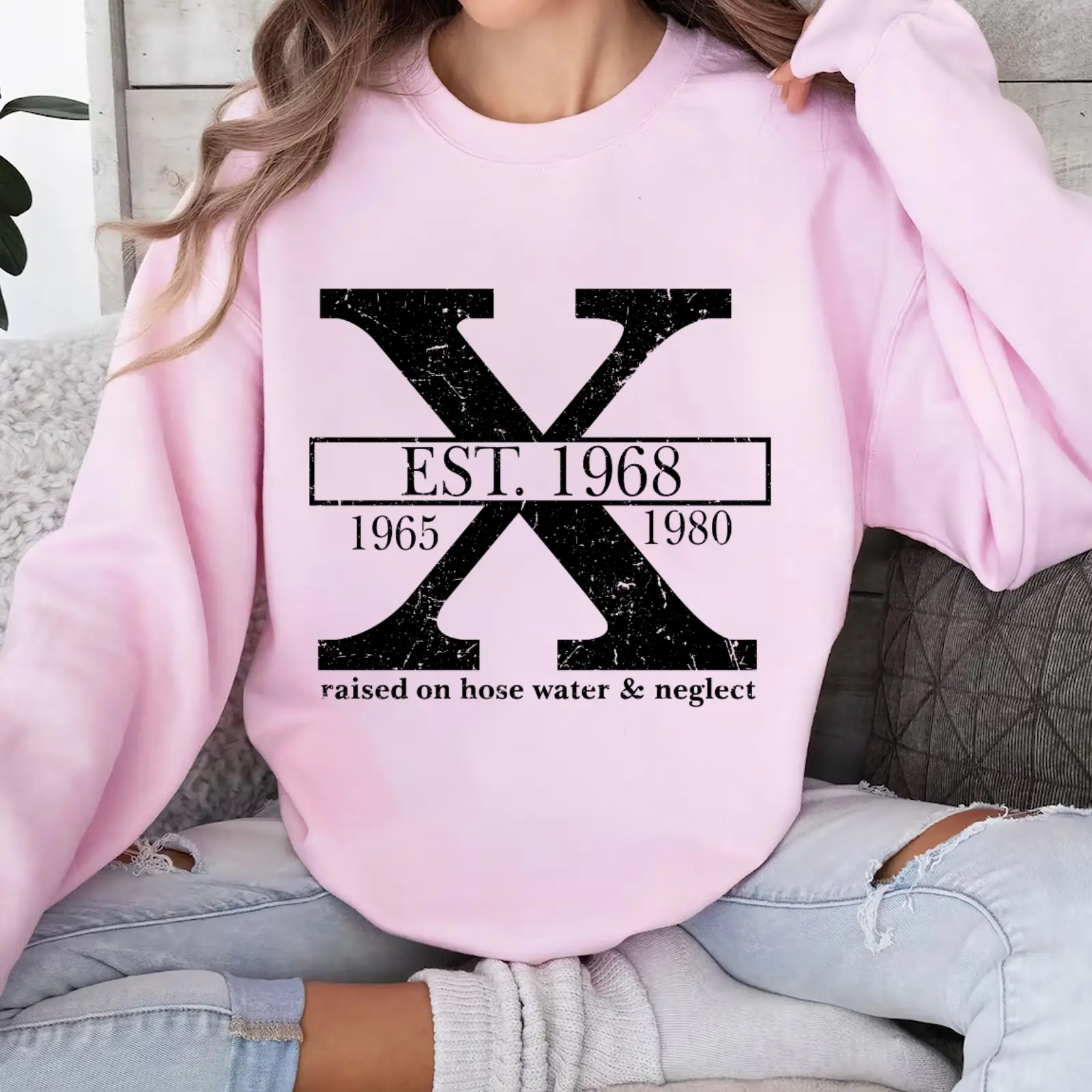 Custom Year Gen X 1965-1980 T-shirt, Vintage 80s Generation Shirt, GenX Sweatshirt, Hoodie