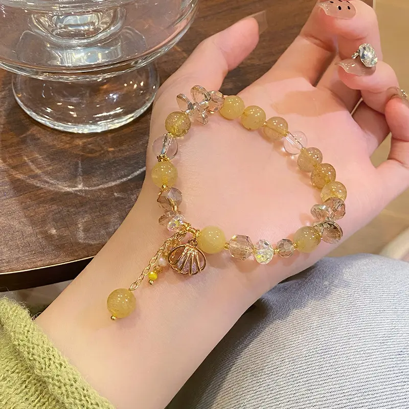 12 Shell Yellow Crystal