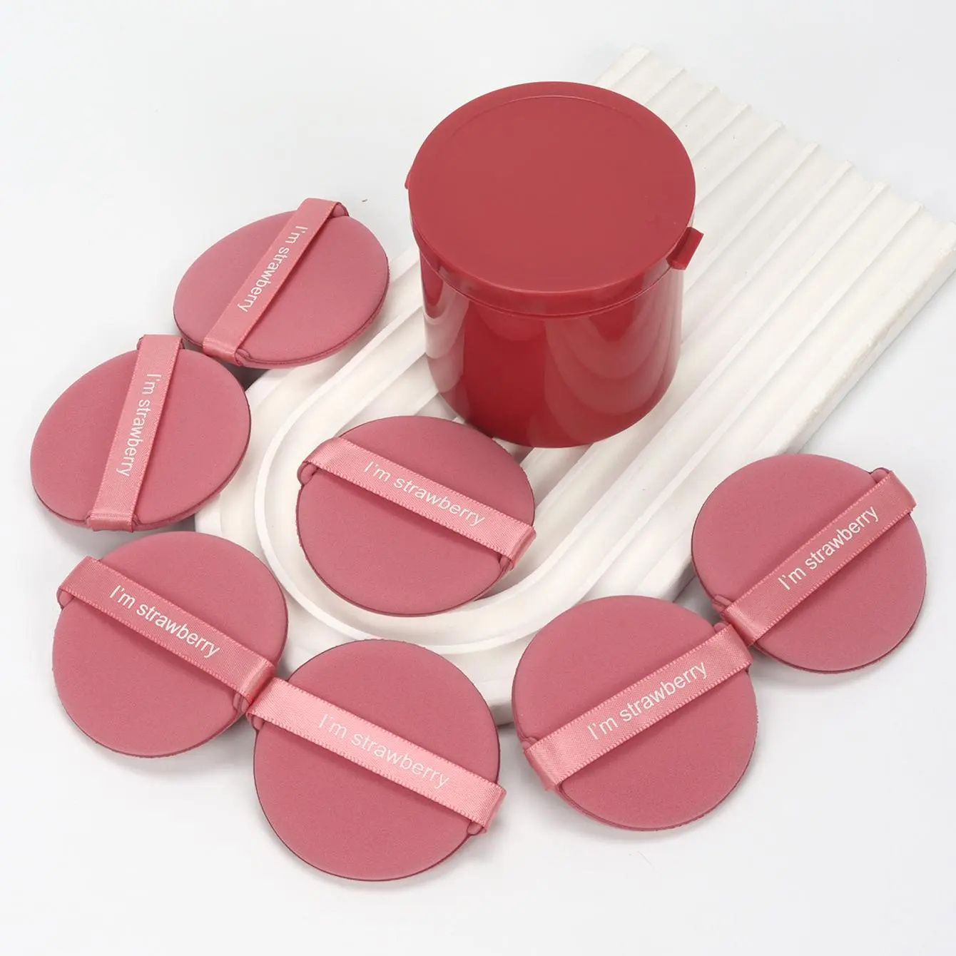 Soft Makeup Sponge Set, 7 Pieces/set Wet & Dry Dual Use Powder Puffs, Professional Makeup Tools for Women & Girls, Beauty Sponges, Cosmetics Makeup Tools