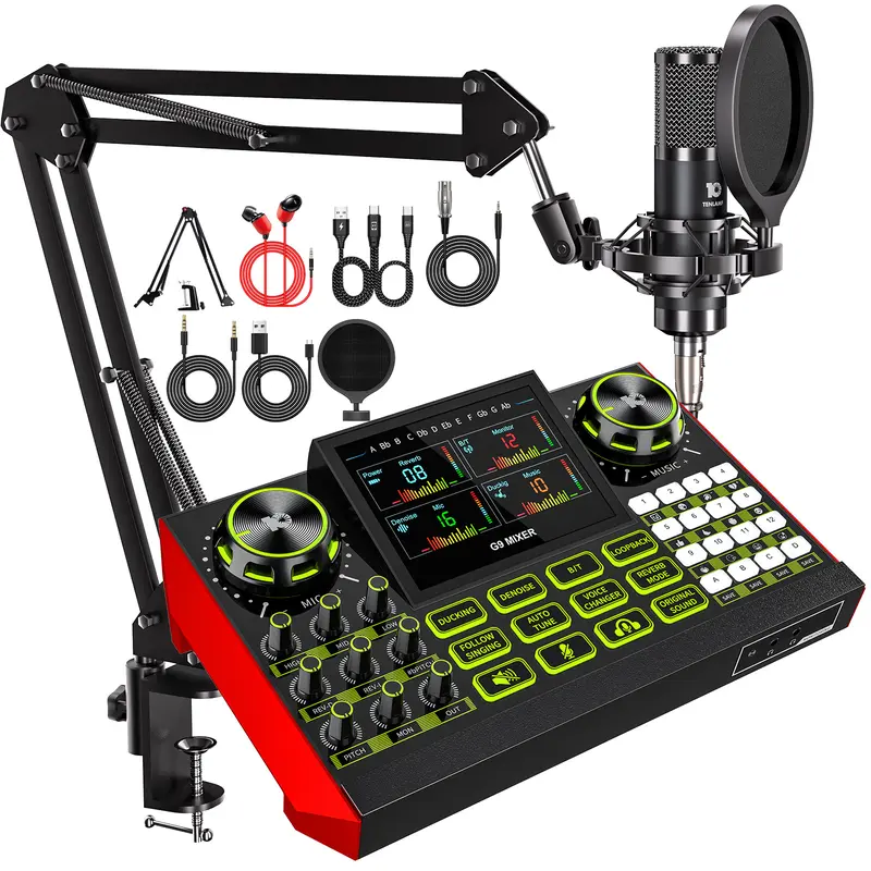 G10+Bm800 Tenlamp (10CD＋1DVD) COLLECTION ボブディラン　SOUNDBOARD Plug-and-Play LCD - Kit Studio Podcast 洋楽