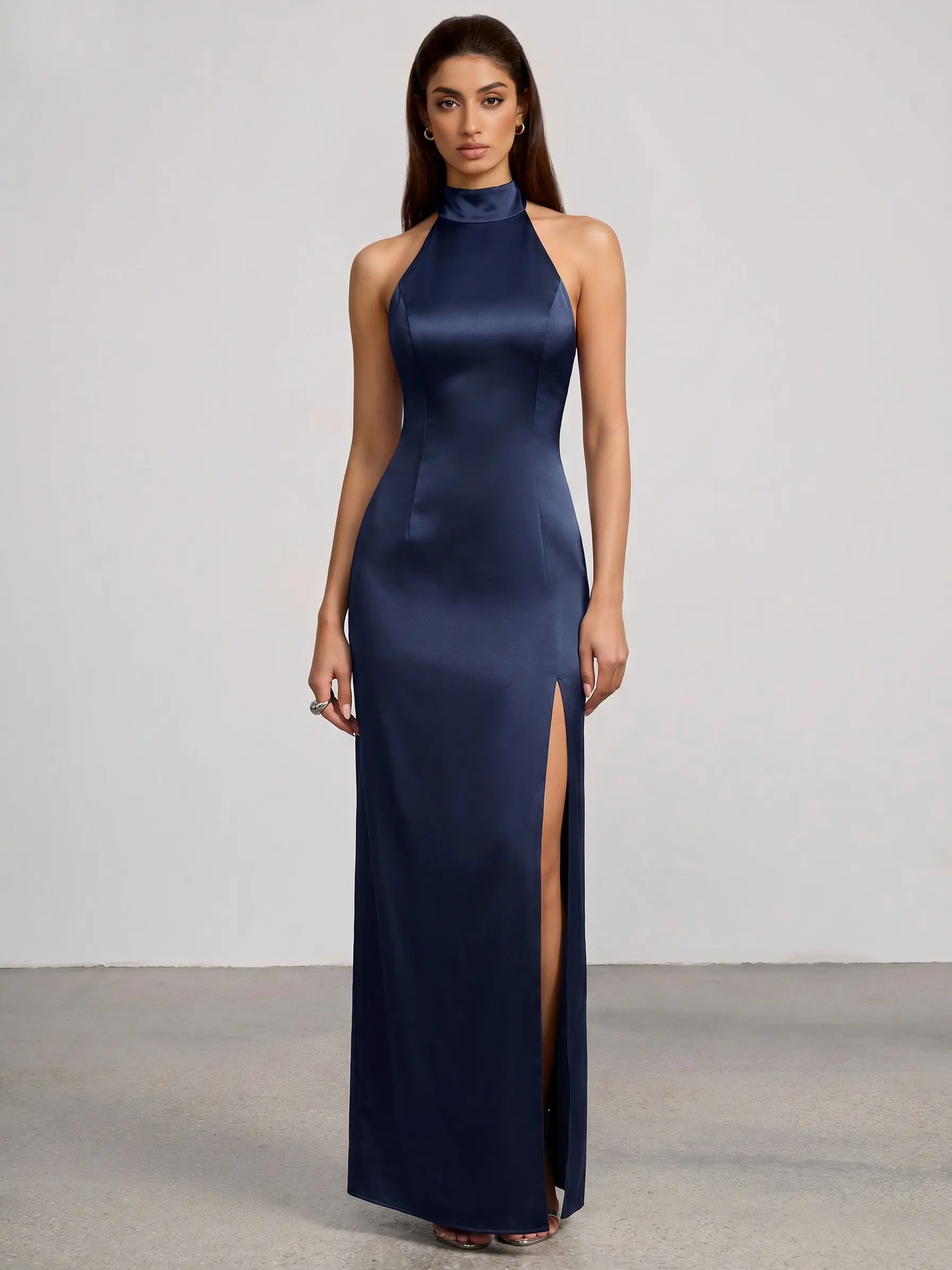 everleigh soft satin midi dress sage - TikTok Shop