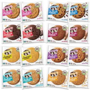 Protein Cookie Variety Pack, 4oz 16ct, Plant-Based with High Fiber