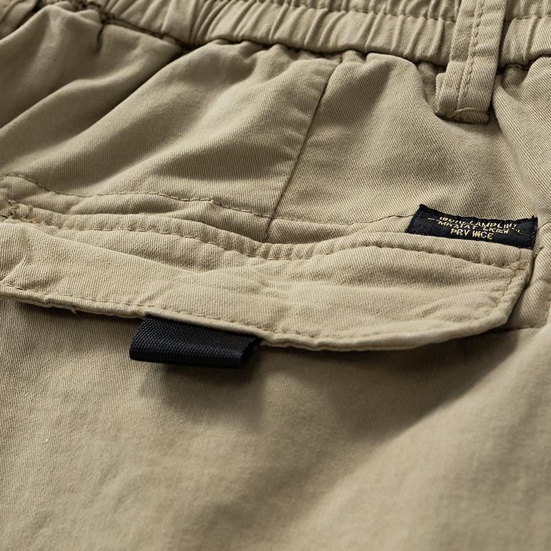 Heavy Duty Washed Cotton Pants for Outdoor Work, Hiking, Camping, Gym & Everyday Casual