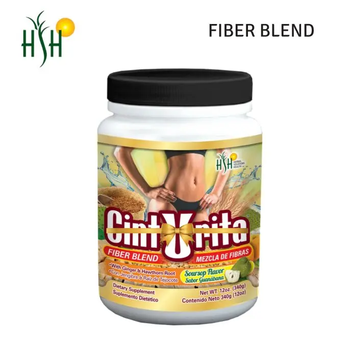 HERBAL SOLUTIONS Fiber Blend Botanical Dietary Supplement – Soursop Flavor | 12 oz