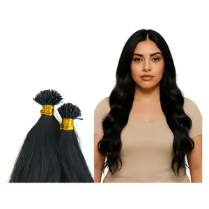 Soft Black Wavy ITIP Extensions