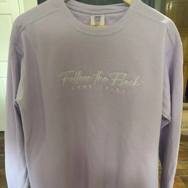 Follow The Flock crewneck