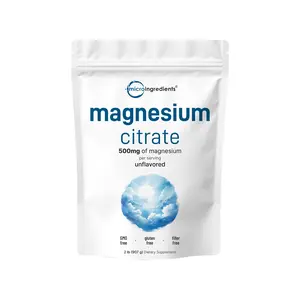 Micro Ingredients Magnesium Citrate Powder, 2 Pounds Micro Ingredients Magnesium Citrate Powder, 2 Pounds