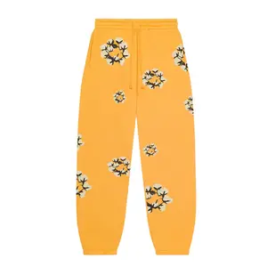 Denim Tears x Cactus Plant Flea Market Cactus Tears Wreath Sweatpants 'Yellow'