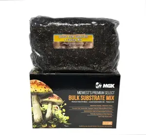 Premium Bulk Mushroom Substrate Mix 5 Lbs For Dung & Grain Loving Mushrooms Fully Pasteurized for Maximum Yield