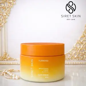 Turmeric Brightening Face Cream - 2 oz, Improves Glow and Evens Skin Tone