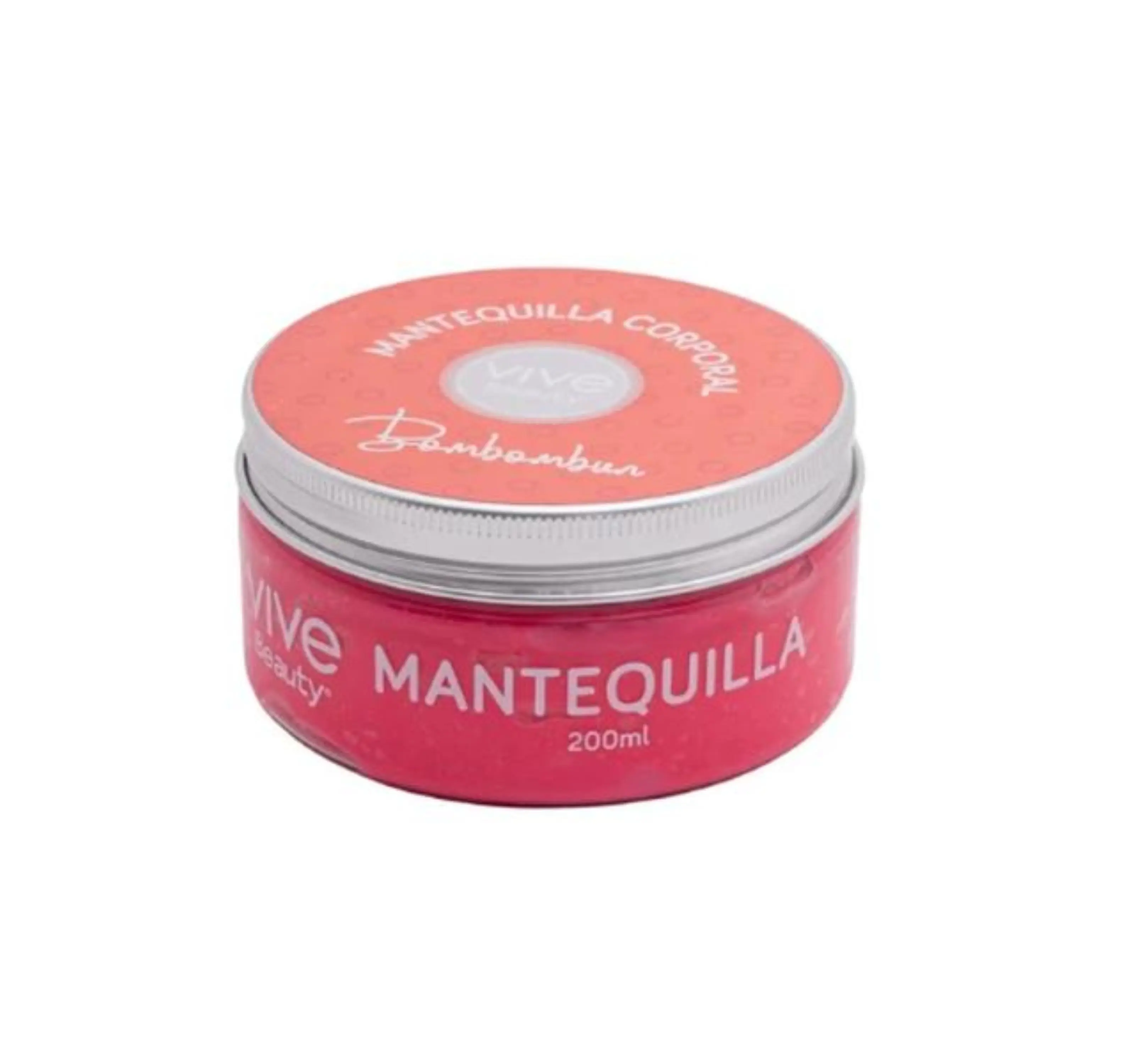 Vive Beauty Bombombun Body Butter 200ml — Aloe Vera & Vitamin E, Deep Moisture for Dry Skin & Sweet Candy Scent