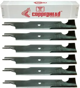 6 Blades fit Replacement for Exmark 103-6403 140-1240 CT Front Runner Laser HP Laser Z USA 60"