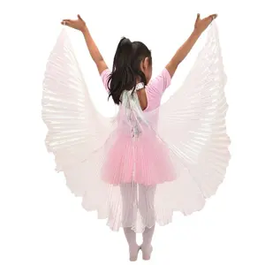 Cape Halter Neck Model Wings Belly Dance Halloween Fantasy Cosplay Costume
