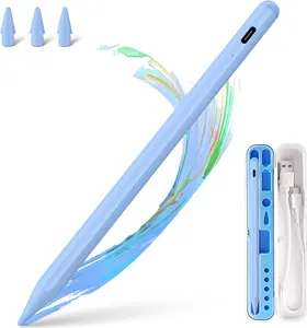 Stylus Pen for iPad : Fast Charge for iPad Pencil  Pen with Palm Rejection Tilt Sensitivity - Pen for iPad 10/9/8/7/6, iPad Pro 12.9"/11"/13" M4, iPad Mini 6/5, iPad Air 5/4/3/M2 Blue