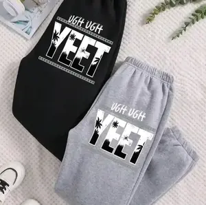 YEET Jey Uso Four Letters Sweatpants, One Word Sweatpants, WWE Sweatpants, Main Event  Superstar, Gift for fans lover, Wrestling, Trendy Top Sweatpants, Cotton Graphic Casual Sweatpant, Trending 26 7 B
