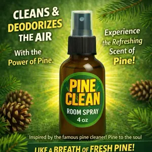 Pine Clean Room Spray 4oz – Super Potent Pine-Fresh Clean Scent | Inspired by a Famous Pine Cleaner