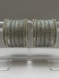 Heer Silver Bangle Set (Chudiyaan)