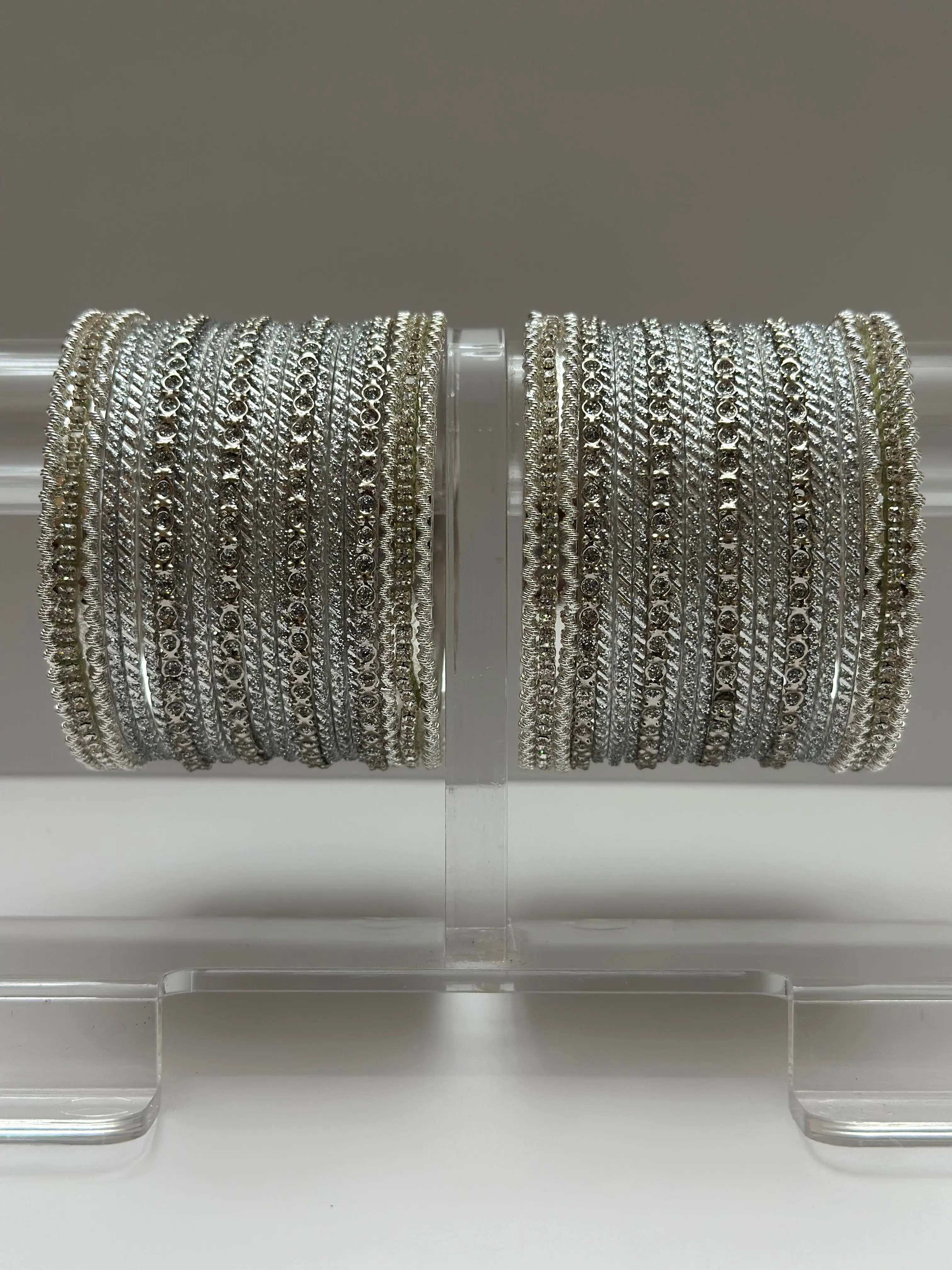 Heer Silver Bangle Set (Chudiyaan)