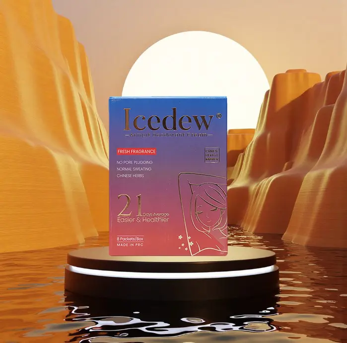 ICEDEW Deodorant Antiperspirant, Long Lasting Odor Removal, Genuine Men's Antiperspirant, Herbal Scent, Aluminum Free Antiperspirant