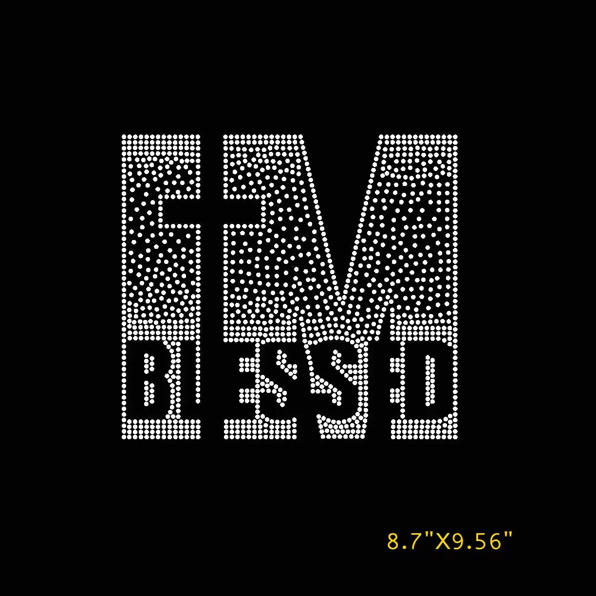 Faith Based Rhinestone Blinged Transfers