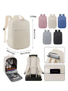 Multifunctional Backpack, Casual Travel Backpack, Durable Nylon Travel Backpack with Multi-compartment, Travel Backpack for Short Trip, EasyJet & Ryanair Travel Backpack