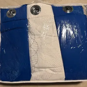9 Pieces Bedspread Set - blue with ‘G’ Design, Includes 9 Pieces for Bedroom Decor