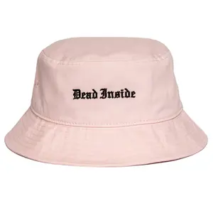 Dead Inside Pink Bucket Hat