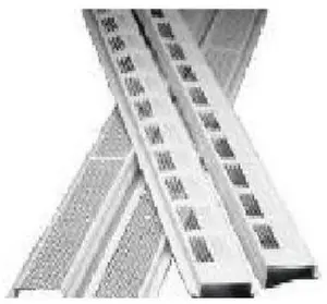 Lomanco 105W 8 ft. White Soffit Vent Lomanco 105W 8 ft. White Soffit Vent