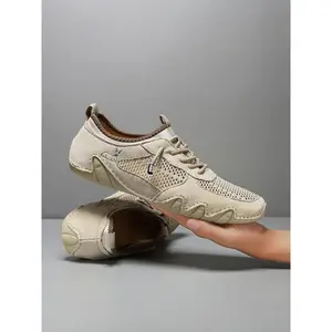 men shoes for men,mens walking shoes,Men's Mesh Breathable Comfortable Walking Shoes, Casual Sporty Outdoor Beach Shoes, work shoes,loafers for men,mens trainers,Handmade,Slim-sole Sneakers,mens plus size shoes,mens shoes size 8 9 10 11 12 13 14 15