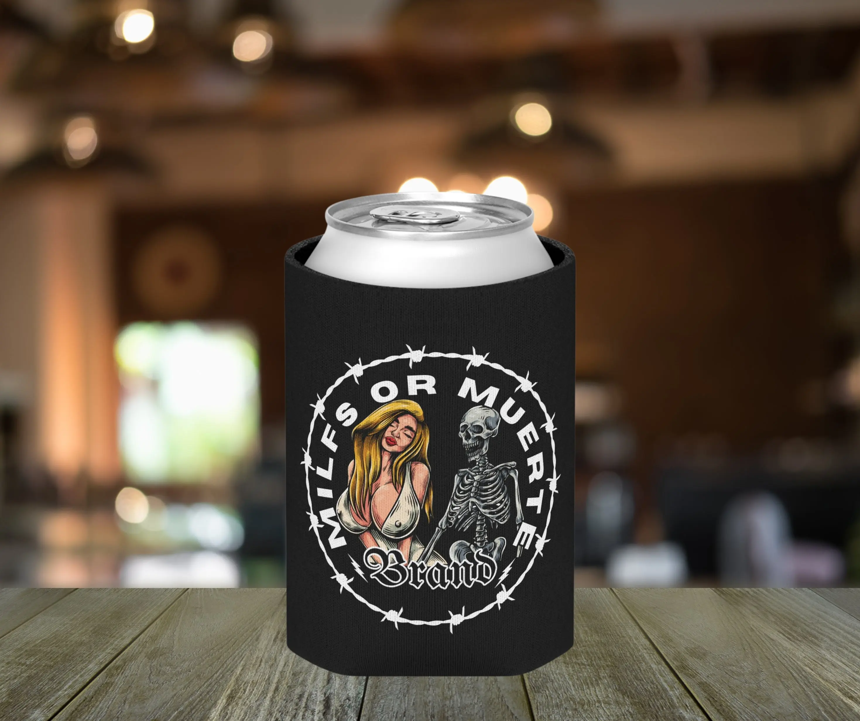 Can & Bottle Koozies By Milfs Or Muerte