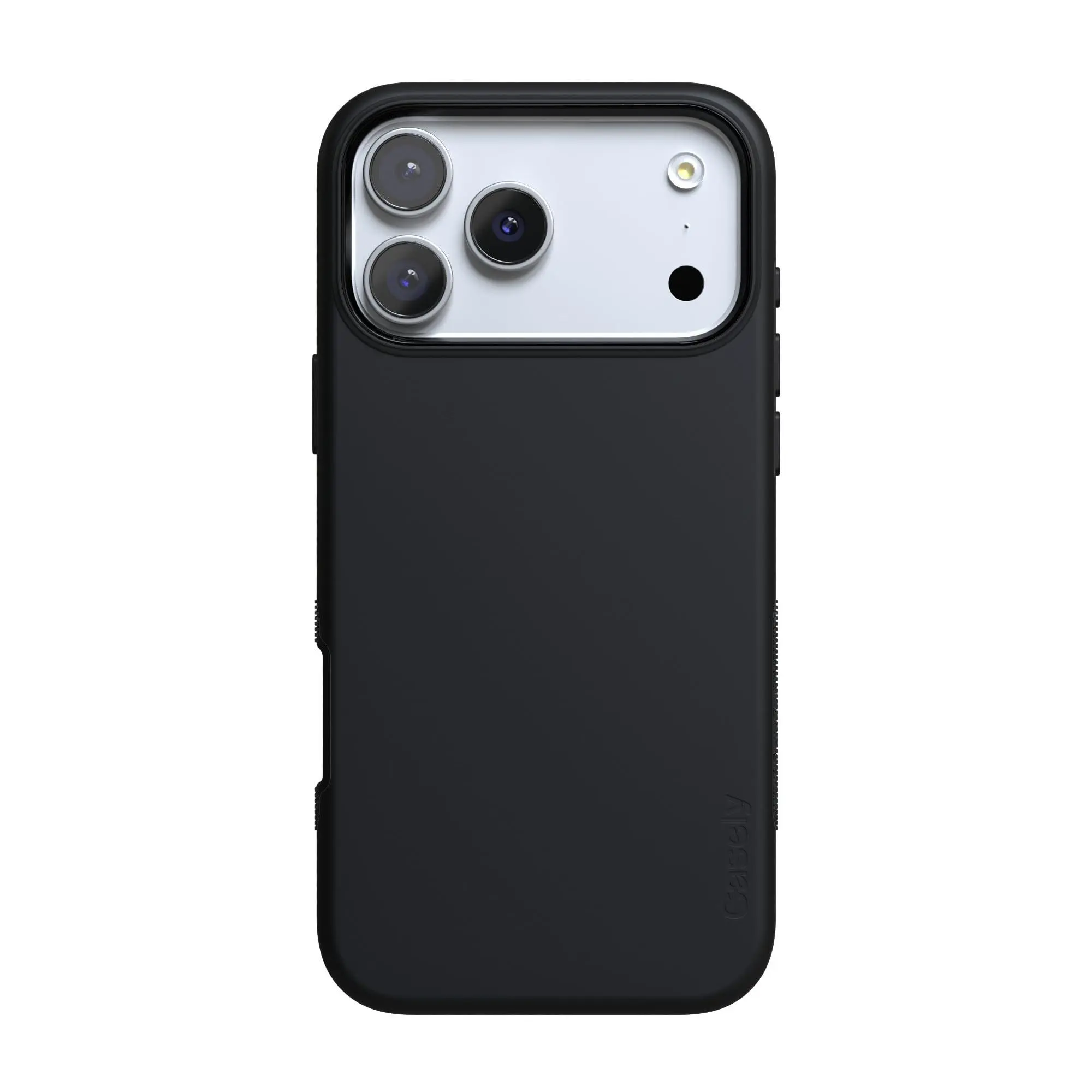 Casely iPhone 17 Pro Max Case | Black on Black | Bold Protective Design | Compatible with MagSafe