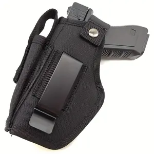 Concealed Carrying Holster, Right/Left Hand (Universal) with Magazine Pouch - IWB/OWB 380/9mm Pistol Holster, Suitable for Smith & Wesson M&P Shield G Series, Similar Models and Other Pistols - Unisex Belt Loop Holster, Men's Concealed Holster, Low Carryi