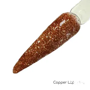Copper Lightning Dip Powder