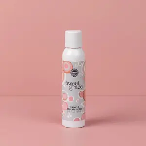 Sweet Grace Wrinkle Release Spray - Scented Fabric Cleaner & Softener for Clothes Shoes & Linens - Eliminates Odors Reduces Static Smooths Wrinkles - Oriental Spice Fragrance