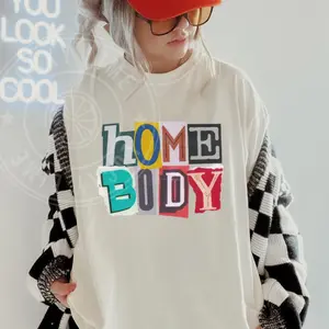 Comfort Colors Homebody Shirt, Introvert Shirt, Homebody Club Tshirt, Trendy Oversized Graphic Tee, Womens Tshirts, Home body Tee