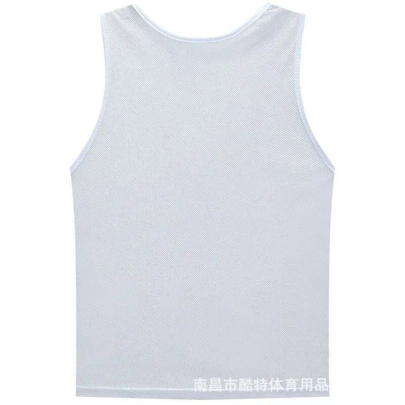 Large mesh without tape   white