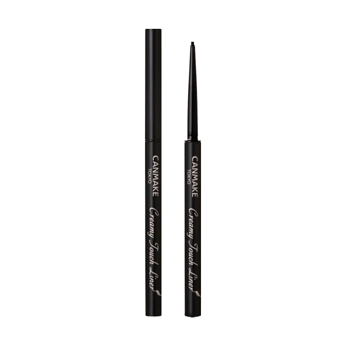 CANMAKE Creamy Touch Liner 1.5mm Waterproof Eyeliner Pencil - Smooth, Smudge-Proof, Natural Black for Beginners CANMAKE Creamy Touch Liner 1.5mm Waterproof Eyeliner Pencil - Smooth, Smudge-Proof, Natural Black for Beginners