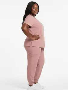 Unisex Comfort-Fit Veterinary Scrubs Set | Relaxed Fit Uniform for Vet Techs & Animal Clinic Staff | Durable Easy-Care Workwear