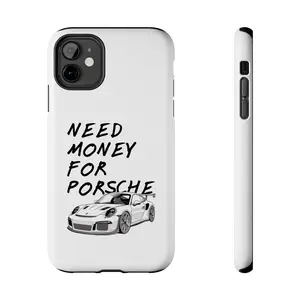 Porsche Phone Case Compatible with iPhone X, 11, 12, 13, 14, 15, 16 & more