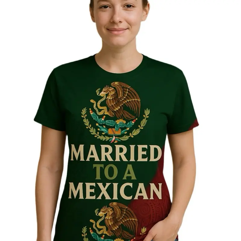 Married to a Mexican Unisex Cultural Pride T-Shirt