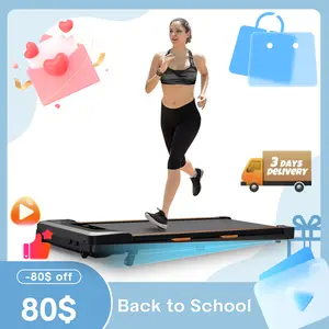 【With Incline& Compact Design】Portable 3-in-1 under desk treadmill with an incline, a remote control, and an LED display, with a weight capacity of 265 lbs, ideal for both home and office