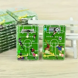 10pcs Football Labyrinth Game, Birthday Party Gift Toy, Soccer Toys, Party Bag Fillers, Football Gifts, Fun Kids' Playset