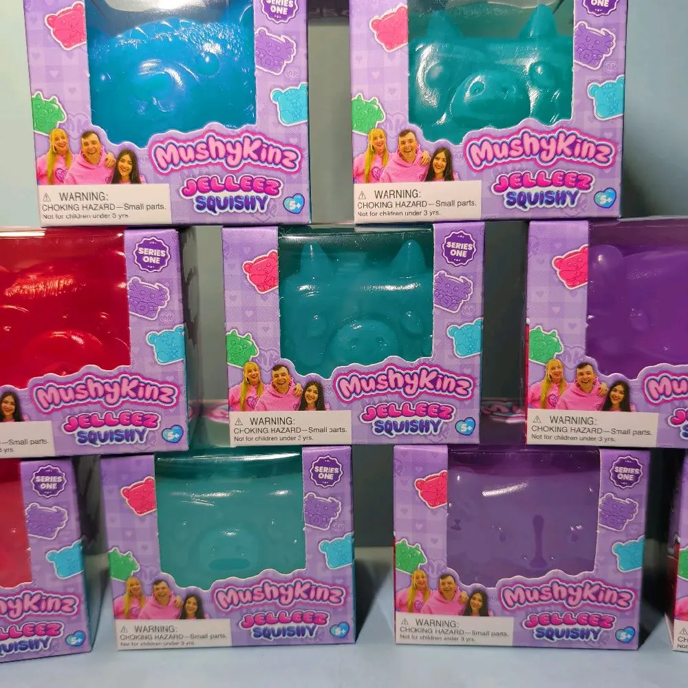 MUSHYKINZ JELLEEZ SQUISHY!!  FIDGET AND STRESS RELIEF TOY FOR AGES 5+ ( SERIES 1 ) 5 TO COLLECT, SOLD SEPARATELY.
