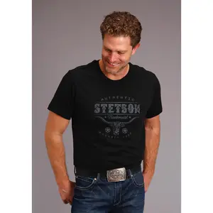 STETSON SHORT SLEEVE T-SHIRT