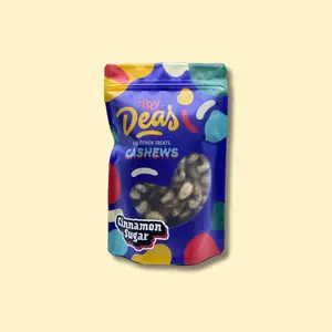 Delicious Try Deas Cinnamon Sugar Cashews Gluten Free Healthy Snack Fun Gift