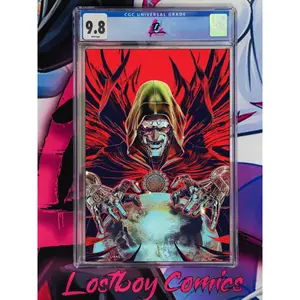 One World Under Doom #1 John Giang Negative Bleed Exclusive Virgin CGC 9.8